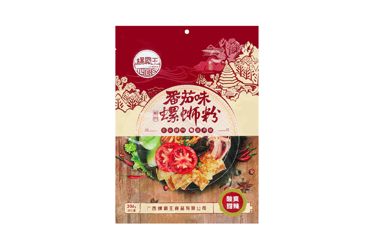 LUOBAWANG TOMATO FLAVOUR SNAILS RICE NOODLES 306G